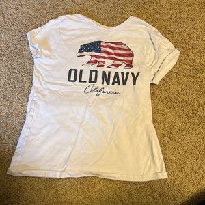 Girls Large Old Navy shirt